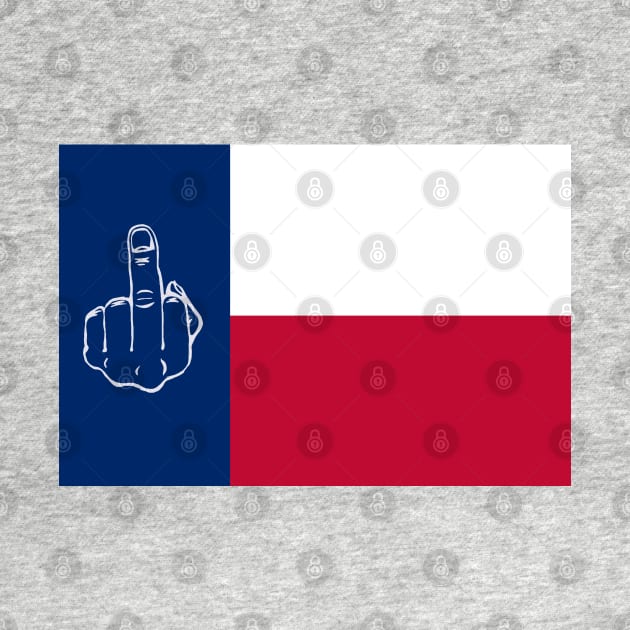 Don't Mess With Texas FU State Flag by darklordpug